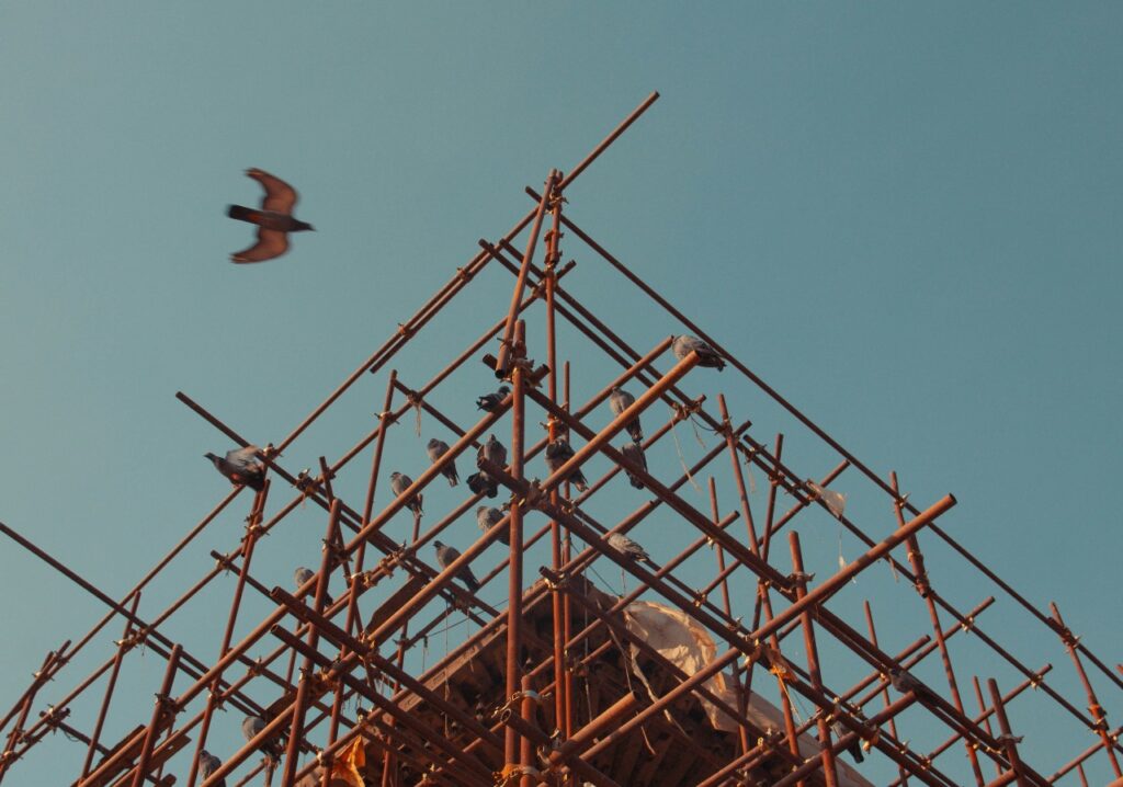 سقالات scaffolding